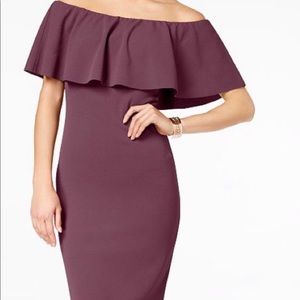 Almost famous purple dress (never worn with tags)